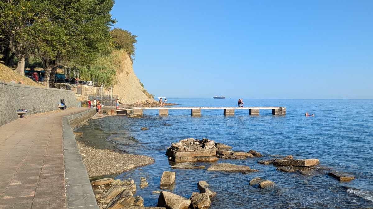 Beach Under Belveder - view from San Simon - 2026